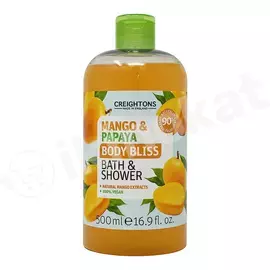 Creightons bath & shower suwa düşülýän geli, mango-papaýa  