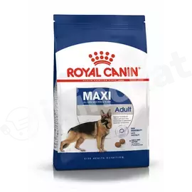 Royal canin "maxi adult" güjükler üçin gury iýmit, 15kg Royal canin 