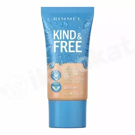 Rimmel kind & free skin tint moisturising foundation №10 ýüz üçin tonal esasy, 30ml Rimmel 