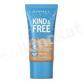 Rimmel kind & free skin tint moisturising foundation №160 ýüz üçin tonal esasy, 30ml Rimmel 
