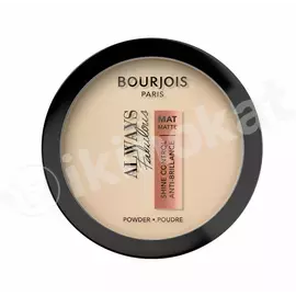 Bourjois always fabulous shine control powder №108 kompaktly ýüz üçin pudra Bourjois  