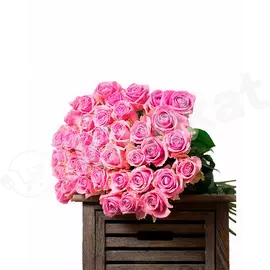Букет из роз "благодарное сердечко"  