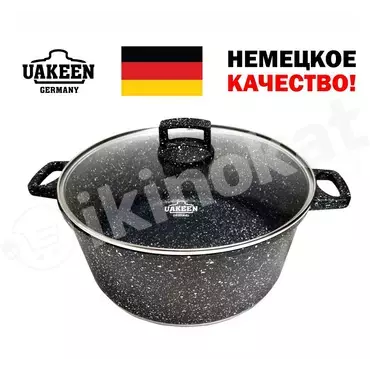 Кастрюля с гранитным покрытием uakeen 24sm 4.2l vk-1402 Uakeen 