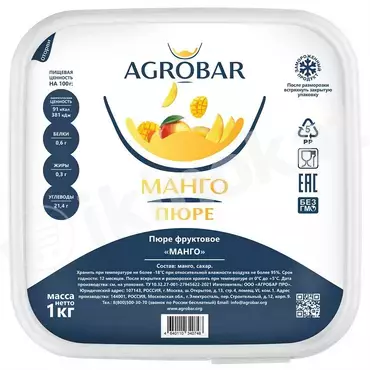 Agrobar mango pýuresi, 250g Agrobar 