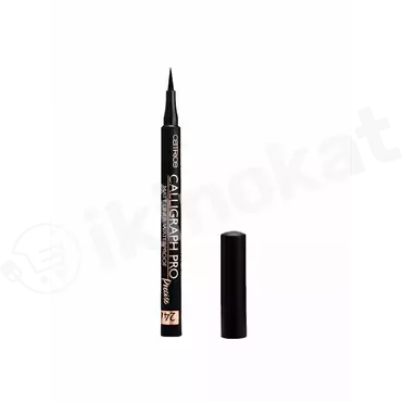 Водостойкая подводка фломастер catrice calligraph pro precise 24h matt liner waterproof №010 Catrice cosmetics 