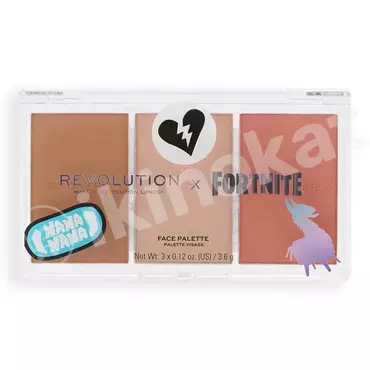 Палетка для макияжа makeup revolution x fortnite face palette Revolution 