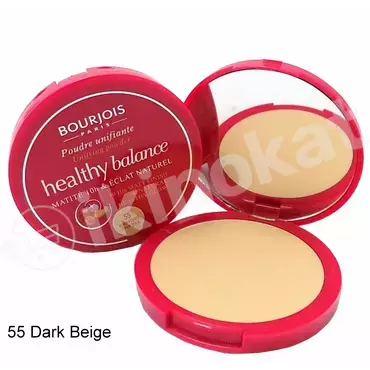 Bourjois healthy balance powder №55 kompaktly ýüz üçin pudra Bourjois  