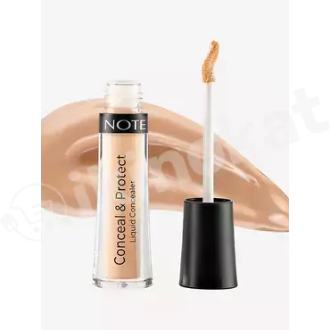 Жидкий маскирующий консилер - note conceal & protect liquid concealer №08 Note cosmetique 