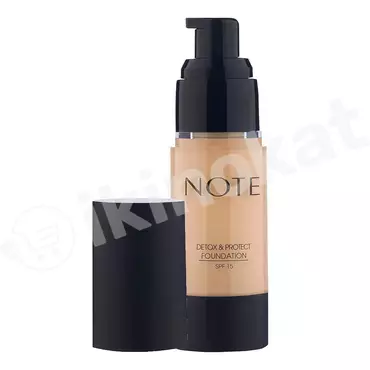 Tonal krem - note detox & protect foundation №01 Note cosmetique 