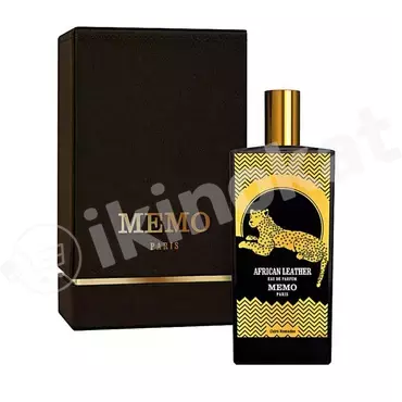 Uniseks atyr "african leather" memo, 100 ml  