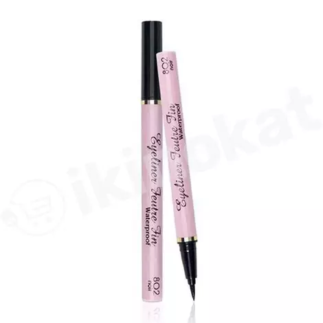 Водостойкая подводка-фломастер для глаз vivienne sabo eyeliner feutre fin waterproof, 8 мл Vivienne sabo 