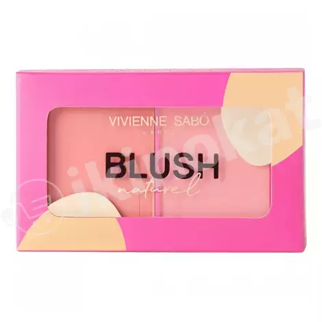 Палетка румян - vivienne sabo blush naturel palette, 6 гр (тон 02) Vivienne sabo 