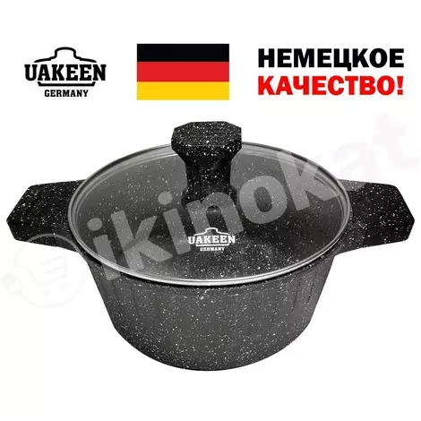 Кастрюля с гранитным покрытием uakeen 32sm 9.9l vk-304 Uakeen 