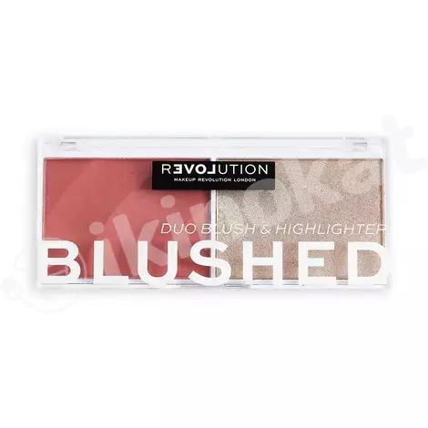 Палетка для макияжа makeup revolution duo blush & highlighter Revolution 