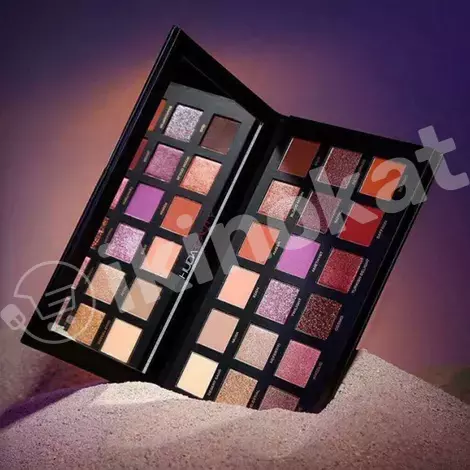 Палетка теней для век huda beauty desert dusk eyeshadow palette Huda beauty 