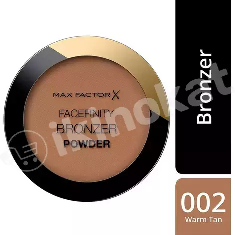 Пудра-бронзер max factor facefinity bronzer powder №002 warm tan Max factor 