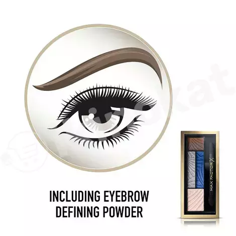 Палетка теней для век и бровей max factor smokey eye drama kit №06 Max factor 