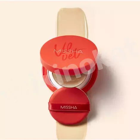 Тональный крем кушон missha velvet finish cushion spf50 №21 Missha 