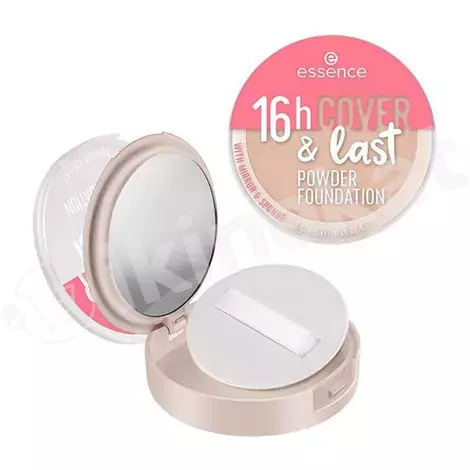 Пудровая тональная основа - essence 16h cover & last powder foundation №05 Essence cosmetics 