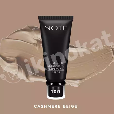 Tonal krem - note luminous moisturizing foundation №100 Note cosmetique 