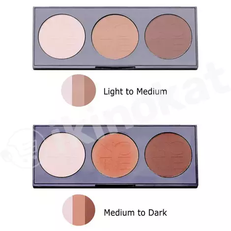 Kontur palitra - note perfecting contouring powder palette №02 Note cosmetique 