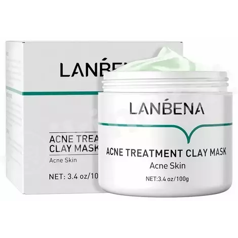 Глиняная очищающая маска lanbena acne treatment clay mask Lanbena 