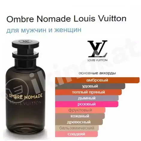 "ombre nomade" louis vuitton uniseks guýma atyr Ambra parfum 