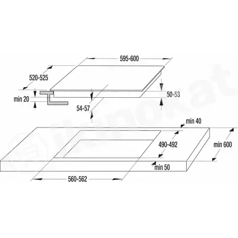 Стеклокерамическая варочная панель gorenje ect644bcsc Gorenje 