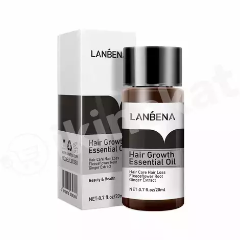 Saç güýçlendirme üçin ýag lanbena, 20 ml Lanbena 