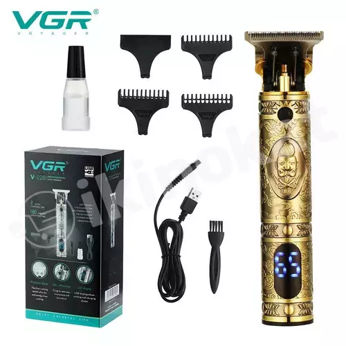 Триммер для стрижки волос и бороды vgr v-228 Vgr voyager 