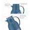 Термос daydays vacuum jug 1.0l тепло-холод 76100g blue Daydays 