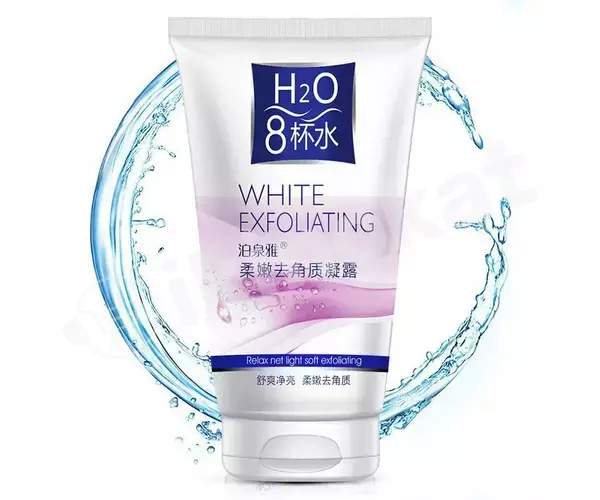 Bioaqua h2o white exfoliating ýüz üçin gel-piling, 100 gr Bioaqua 
