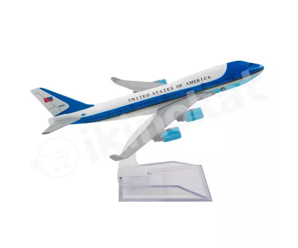 Uçaryň modeli boeing 747 "klm" 20 sm (demirli)  
