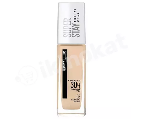 Maybelline new york super stay active wear foundation 30h tonal krem, 30ml (ton 03) Maybelline new york 