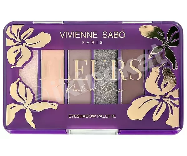 Vivienne sabo fleurs naturelles eyeshadow palette gözler üçin teni palitra, 5gr Vivienne sabo 