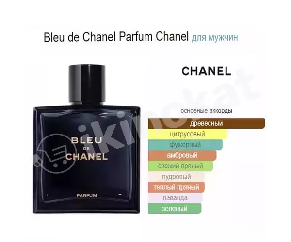Разливная парфюмерия в виде спрея "bleu de chanel" chanel Ambra parfum 