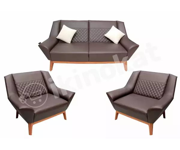 Комплект мягкой мебели мд-23 (диван и 2 кресла) Kaskad (каскад) 