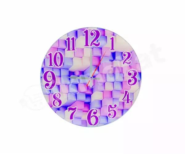 Настенные часы "3d мозаика" Kaskad (каскад) 