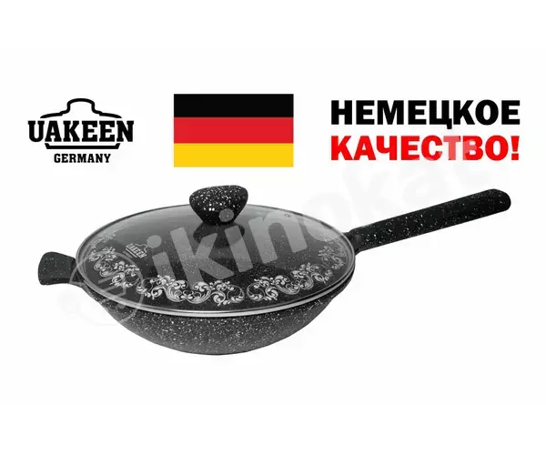 Сковорода с гранитным покрытием wok uakeen 28sm vk-736 Uakeen 