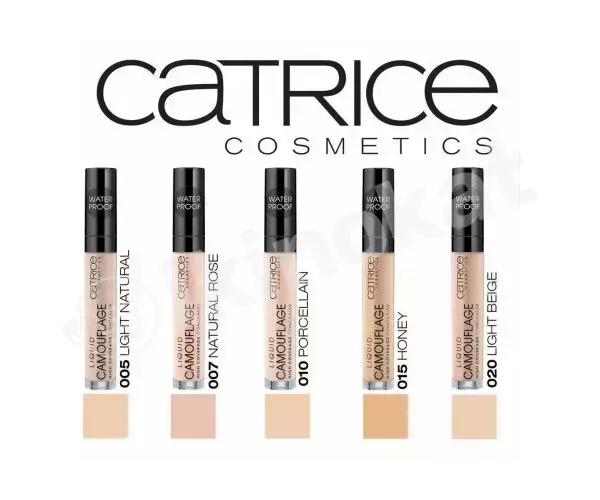 Водостойкий жидкий консилер catrice liquid camouflage high coverage concealer (тон 020) Catrice cosmetics 