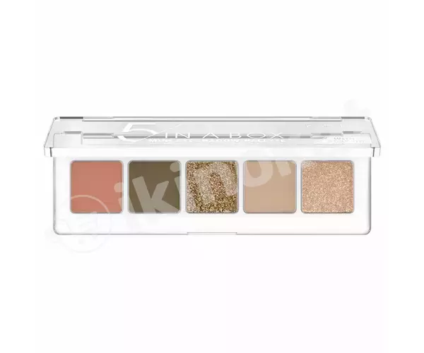 Палетка теней для век catrice 5 in a box mini eyeshadow palette №070 Catrice cosmetics 