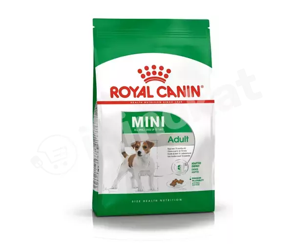 Сухой корм royal canin "mini adult" для взрослых собак мелких пород с 10 месяцев до 8 лет, 2 кг Royal canin 