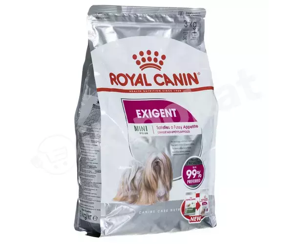 Сухой корм для собак royal canin "mini exigent" привередливых к корму, 3 кг Royal canin 