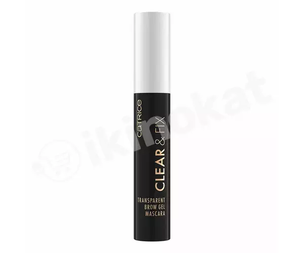 Прозрачная гелевая тушь для бровей catrice clear & fix brow gel mascara transparent, 5 мл Catrice cosmetics 