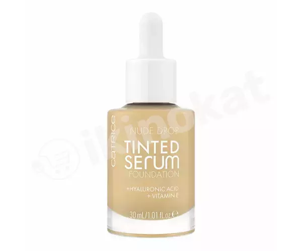 Тональная сыворотка catrice nude drop tinted serum foundation №020w Catrice cosmetics 