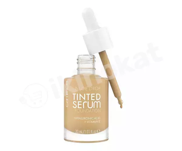 Catrice nude drop tinted serum foundation №040n ýüz üçin tonal syworotka Catrice cosmetics 