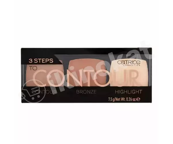 Палетка для макияжа catrice 3 steps to contour palette №010 Catrice cosmetics 