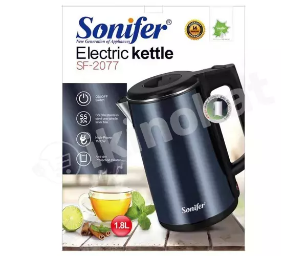 Sonifer 1.8l 1800w sf-2077 elektrik çäýnegi Sonifer 