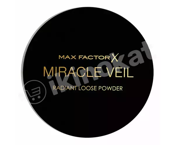 Max factor miracle veil radiant loose powder ýüz üçin pudra poroşok Max factor 