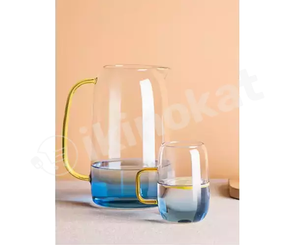 Стеклянный набор графин со стаканами 4шт fg-5043 Неизвестный бренд 